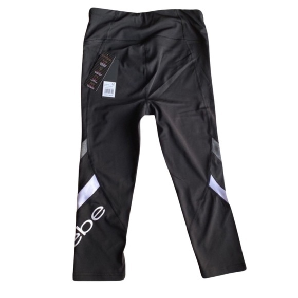 HP🏆Elevate Your Athletic Style with NWT Women's Bebe Sport Charcoal‎ Black - Picture 2 of 4